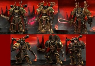 Chaos Space Marines By Seeflotten