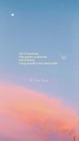 Bts Lyrics Wallpaper On
