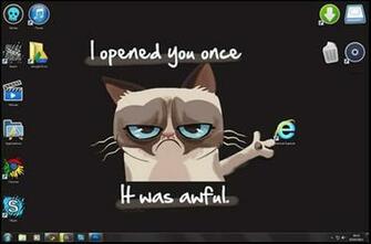 Funny Grumpy Cat Desktop Background Dump A Day