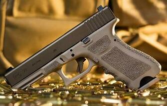 Wallpaper Glock Semi Automatic Gun Weapon