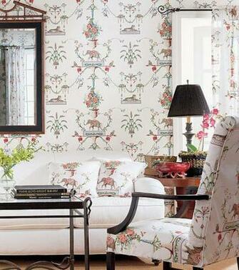 Thibaut Elephants Monkeys And Tigers