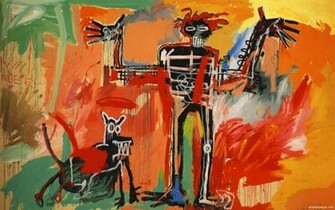 Jean Michel Basquiat Wallpaper Art