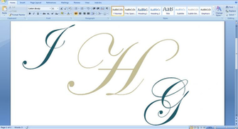 Monogram Diy Make Your Own Wedding
