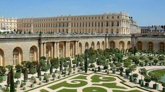Chateau De Versailles Palace France French Building Wallpaper