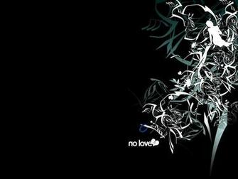 Design Artistic No Love Vector HD Wallpaper Desktop