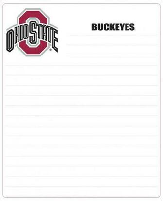 Ohio State Helmet Stripe Wallpaper Border
