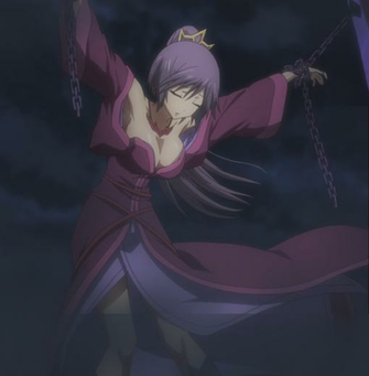 Buxom Purple Haired Maiden From The Upcoming Seisen Cerberus Anime