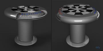 Star Wars Dejarik Holochess Table Blender 3d Model By Pixeloz On