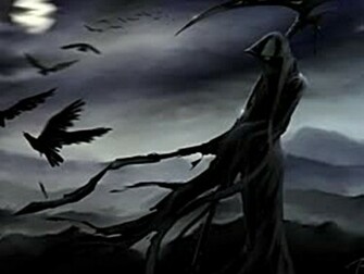 Grim Reaper With Wings Wallpaper HD Background