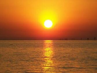 Beautiful Beach Sunset Wallpaper HD In