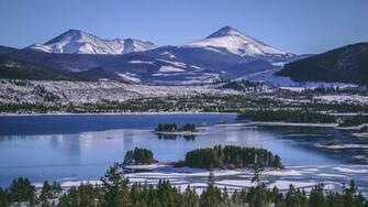 Wallpaper Keystone United States Lake