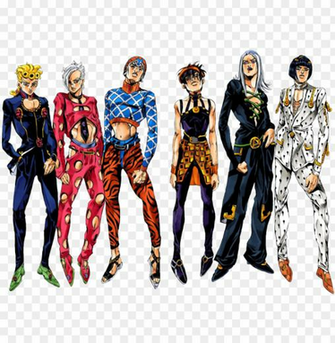 Art Vento Aureo Jojo S Bizarre Adventure Png Image
