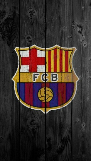 Barcelona Team Logo iPhone Wallpaper Background And