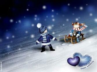 Winter Love Wallpaper HD