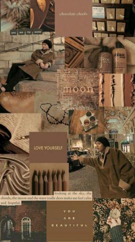 Brown Aesthetic Wallpaper Enjpg