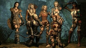 Abstract Skyrim Anime HD 3d Wallpaper 1080p