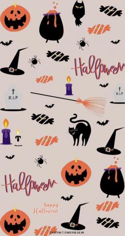 Cute Halloween Wallpaper Ideas For Phone iPhone Happy