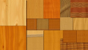 Collage Brown Wallpaper
