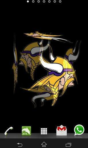 Bigger 3d Minnesota Vikings Wallpaper For Android Screenshot