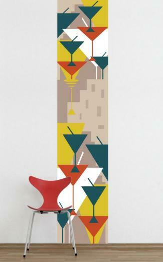 Decoratives Art Deco Mural Alexandra Buttercup