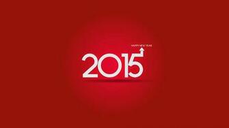 Happy New Year Red HD Background Wallpaper