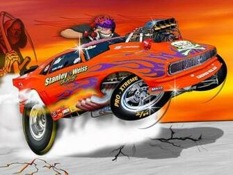 Drag Race Car Wallpaper