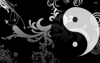 Yin Yang Wallpaper Vector