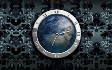 Clock With Roman Numerals By Piro4d