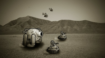 Glitched Graphics Old Advance Wars Wallpaper