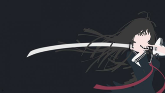 Kisara Tendo Black Bullet Minimalist Wallpaper By Greenmapple17 On