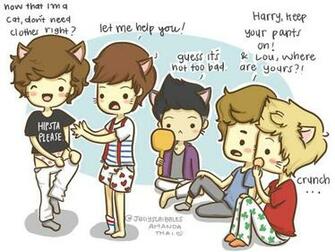 E Direction Cartoon Wallpaper