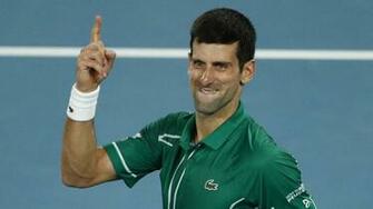 Australian Open Novak Djokovic Powers Past Roger Federer
