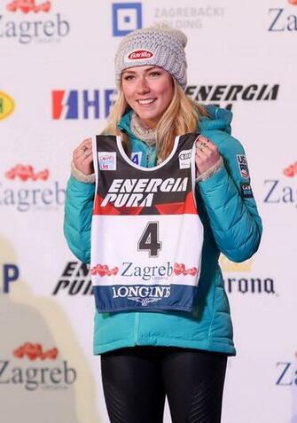 Mikaela Shiffrin Alpine Skiing Fis World Cup Ladies
