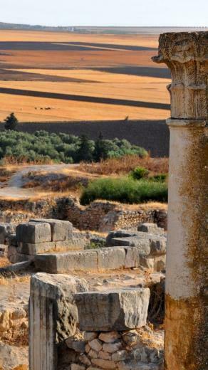 Volubilis Archaeological Site Of Morocco iPhone