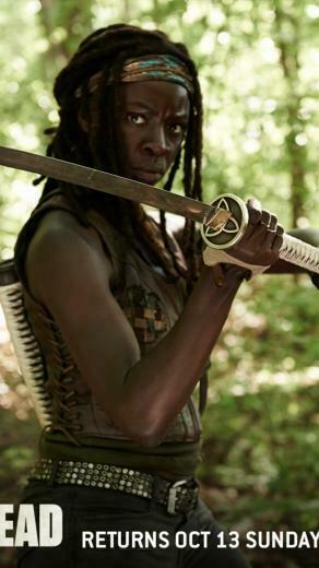 The Walking Dead Season Michonne iPhone Wallpaper