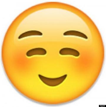 Yellow Emoticon HD Wallpaper Blush Emoji