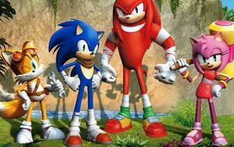 Sonic And Team In Boom Tv Series