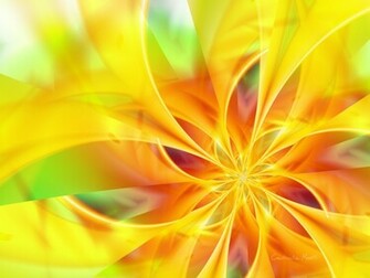 Abstract Cool Wallpaper Yellow