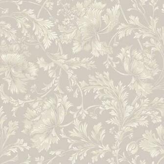 Tan Purple Cs8665 Floral Damask Wallpaper Traditional