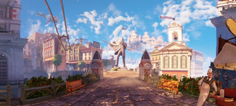 Columbia Bioshock Infinite Panorama By 2900d4u