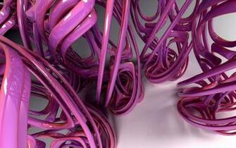 3d Glossy Pink Wallpaper HD And Abstract For