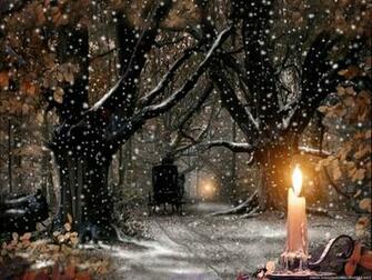 Wallpaper Christmas Candle