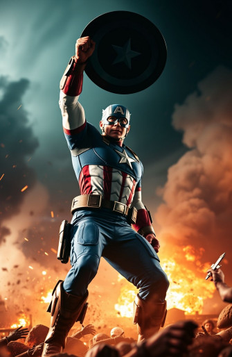 Captain America HD Wallpaper 1080p
