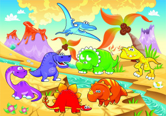 Cute Dinosaur Wallpaper