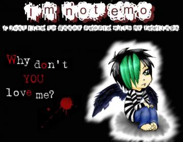 Emo Aesthetic Computer Wallpaper On
