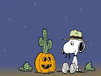 Charlie Brown Peanuts Comics Halloween Snoopy F Wallpaper
