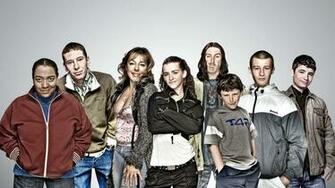 Shameless Uk Cast HD Wallpaper