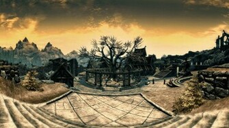 The Elder Scrolls V Skyrim Wallpaper In