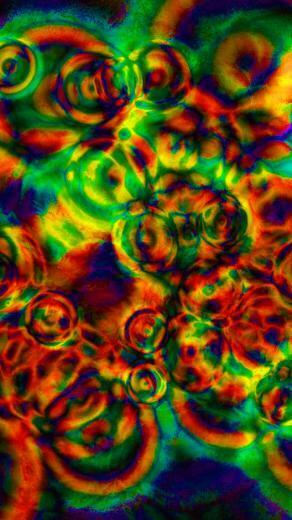 Ios7 Trippy By Halaxega Parallax HD iPhone iPad Wallpaper