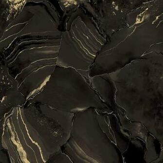 The Wallpaper Company Sq Ft Black And Gold Metallic